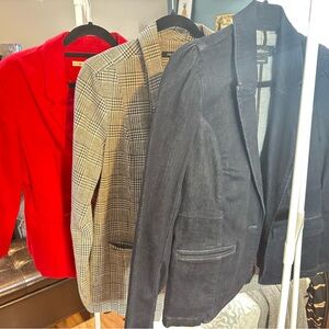2 Torrid Blazers, 1 red blazer